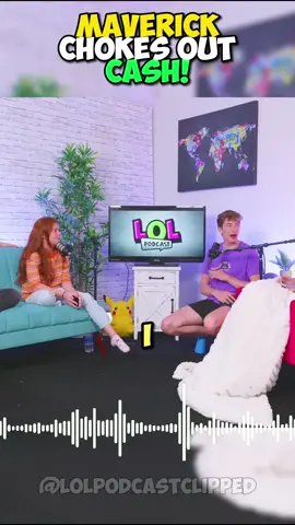 LOL Podcast┃Maverick Chokes Cash Out! #lolpodcast #thelolpodcast #harperzilmer #cashbaker #maverickbaker #katebaker #fyp 
