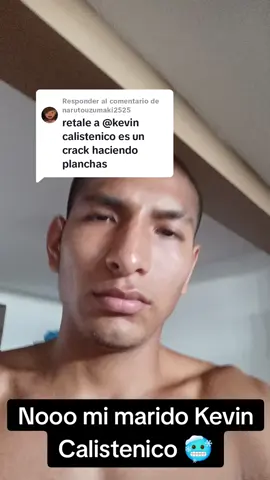 Respuesta a @narutouzumaki2525 No mi.marido Kevin Calistenico #Fitness #entrenaencasa #calistenia #gym 