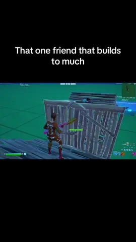 That One friend that buills  too much #fyp #fortnite #fortniteclips 