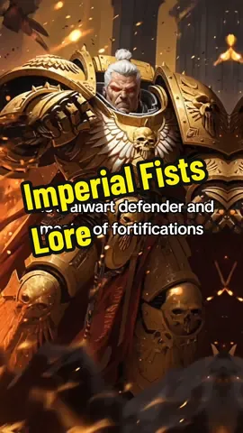 Imperial Fists Explained #warhammer40k #40klore #spacemarines #imperialfists40k #fyp 