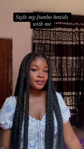 9 ways to style your jumbo braids 🥰✨ . . . #trendyhairstyles #2024hairstyles #blackgirlhairstylecheck #braidsontiktok #hairstyletrends2024 #blackgirlhairstyles #hairinfluencerreels #fashiongirlstyle #hairinspo2023 #hairstyleideasforblackgirls #braids #knotlessboxbraids #knotlessbraids #fyppoppppppppppppppppppppp #braidsideas #foryou #hairstyleideas #curlyhair #braidinghair #fyppppppppppppppppppppp #nigeriantiktok #boxbraids #jumbobraids #woolbraids #yarnbraids #capcut_edit #trending #hairstyleideas #CapCut 