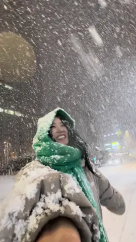Wow ❄️🤍 #fyp #tiktok #foryou #trend #snow #newyear #amazingday #korea 
