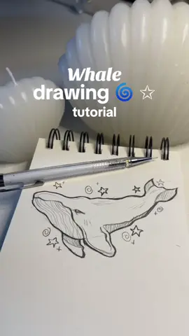 #whale #drawing #fyp #sketch #viral #animals #tutorial #art #CapCut 