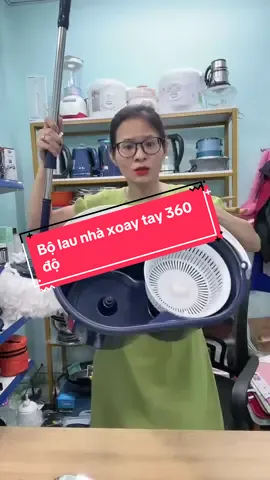 Bộ lau nhà xoay tay 360 độ lau sạch mọi ngóc ngách, lau cửa kính, lau được cả sàn gạch và sàn gỗ #giadungphuclong #phuclongmart #giadungtienich #giadungthongminh #reviewgiadung #bolaunha #caylaunha 