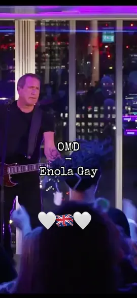 OMD - Enola Gay. Orchestral Manoeuvres in the Dark. Live at Virgin Radio Halloween Party 2023. #omd #orchestralmanoeuvresinthedark  #enolagay #organisation #80s #brit #synthpop #newwave #live #music #⚜️DavidsSaint-Claire⚜️ #diemusikmaschine🖤