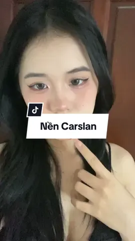 Bà nào bảo tôi dùng thử kem nền nhà carslan thì nay tôi dùng rồi nhá, chất nó lỏng mịn mỏng nhẹ tệp lên da , nằm ngủ dạy vẫn chưa thấy xuống tông. Da dầu giống tui thì chọn nắp đen ha. #carslancosmetics #carslan #thuvienmakeup #GocLamDep #kemnenmongnhe #ppt202 