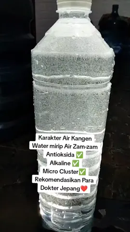 Air Kangen Water mirip karakternya seperti air Zam-zam #enargic #jawatengah #enargic #kangenwater 