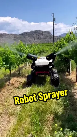 Robotic Sprayer #agriculture #agricultural #sprayer #spray 