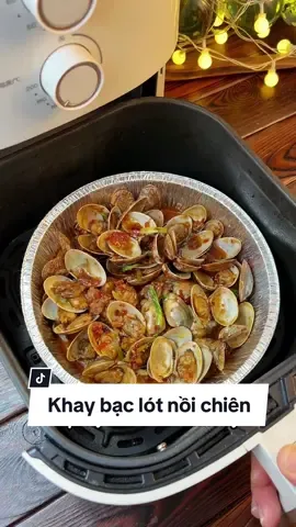Trợ thủ đắc lực cho các anh chị em mê đồ chiên nướng nhưng ngại cọ nồi là đây 😄 #dogiadung #review #reviewdogiadung #khaybaclotnoichien 
