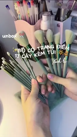 UNBOXING BỘ CỌ XINH XẺO #cotrangdiemchuyennghiep #coxinh #xuhuong 