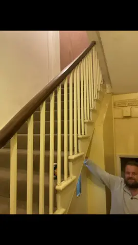 I bought a 200 year old flat and found a hidden door under the stairs 🙃 #fy #trending #fypage #fyp #hiddendoor #flat #restoration #buyingahouse #scary #haunted 