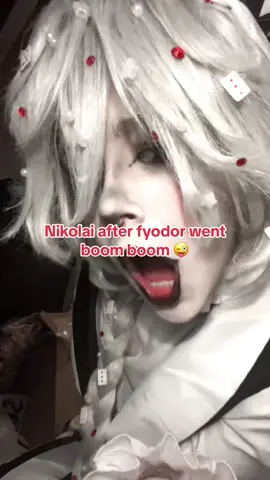Jk guys i love fyolai 😞😞 running low on his drafts again sobs  #nikolai #nikolaigogol #nikolaigogolcosplay #nikolaicosplay #bsd #bungoustraydogs #bsdcosplay #anime #animetiktok #fyp #cosplay #fyolaicanon #lgbt #lesbian 