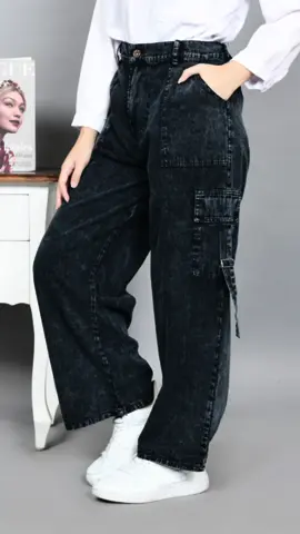 Celana kulot cargo jeans viral anak perempuan usia 5-17 tahun