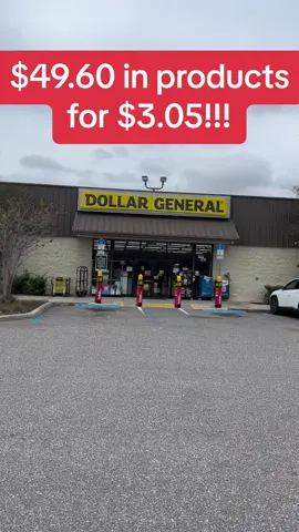 That’s right! Nearly $50 in product for just over $3 pre tax!! #dollargeneral #dollargeneralcouponing #coupontok #proctorandgamble #fyp 