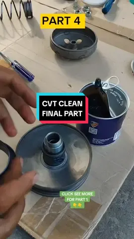 CVT CLEANING Pang gilid Honda Click Part 4 Final Part1👉@IT MOTO TV  #cvtcleaning  #motor #motorcycle #hondaclick125i #hondaclick150 #burgmanstreet125 #LearnItOnTikTok #learnontiktokph #aerox #yamaha #sniper #mio #tips #hondaclick160 #motorcycles #nmax #tips #grabfood #foodpanda #angkas #joyride #delivery #moto #hondamotorcycles #suzuki #rusi #maintenance #DIY