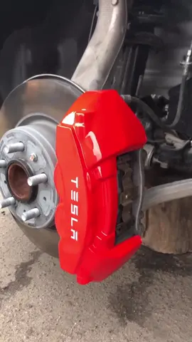 Create a lasting impression with our distinctive and eye-catching caliper cover options. Fits TESLA MODEL Y 🔥 #bremsor #cars #fyp #viral #carsoftiktok #foryou #calipercovers #tesla  