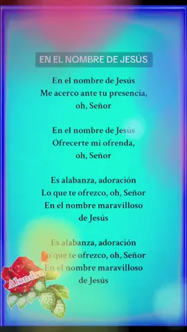 En el nombre de jesus #tiktok #CapCut #alabanzas #Cristianas 