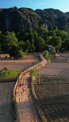 Flying my drone in rural Laos 🇱🇦⛰ #travelvlog #fyp #laos🇱🇦 #laos #travelasia 