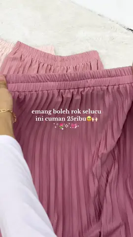 TAG TEMEN KAMU YANG BISA BELIIN ROK SELUCU INI😭‼️ #rok #rokplisket #fypシ #tiktokshop #racuntiktok #rokpolos #skirt #rokpink 