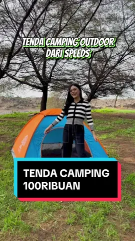 Tenda camping cuman 100ribuan aja #tendacamping #tendalipat #tendaoutdoor #campinggear #tiktokshop #speedsofficialstore 