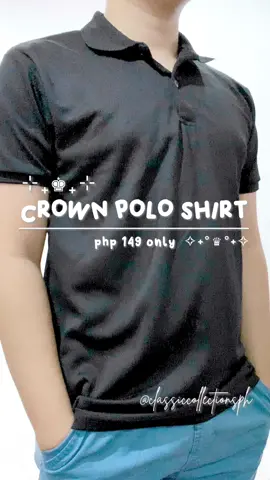 Crown Polo Shirt for Men ⋆˙⟡♡ | Are you looking for a polo shirt that’s affordable and high quality? 🤔 Then @Crown Shirt  is the perfect one for you!! 👑👕 The best part is…. ITS DRIFIT so perfect sa mga pawisin 🤩 Thank you so much for the trust 🤍 Link is in the yellow basket 🛍️ #poloshirt #poloshirts #poloshirtformen #menpoloshirt #poloshirtoutfits #drifit #drifitpoloshirt #affordablepolo #affordablepoloshirt #poloshirtrecommendation #fyp #foryou #moreviews 