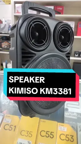 SPEAKER BLUETOOTH KIMISO #speaker #speakerbluetooth #kimiso #km3381 #jember #bangsalsari #jawatimur 