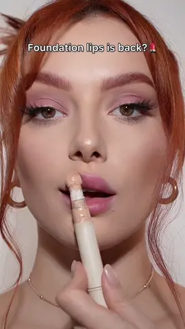 Foundation lips is back?💋