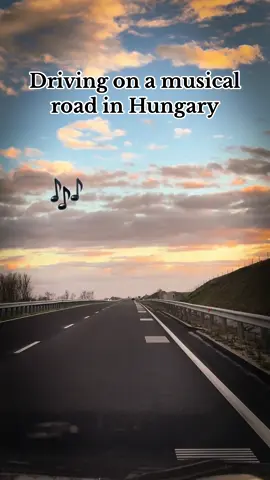 Did you know that there’s a musical road in Hungary that plays a popular song called ‘A 67-es ut’ along Highway 67?  Have you driven on a musical road before? #road67 #road67hungary #67esut #musicalroad #musicalroadhungary #zenelőút #hungary