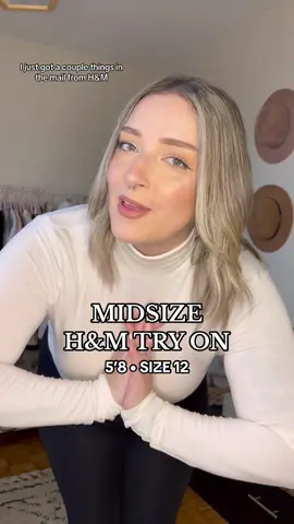 Little H&M haul 🤍 Wearing size large in both turtleneck top & graphic sweatshirt. Exact items are in my LTK! #midsizefashion #size12fashion #tryonhaul #midsizetryon #affordablefashion #midsizestyle 