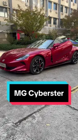 Yeah, that's an MG with scissor doors... #TopGear #MG #Cyberster #MGCyberster #CarTok 