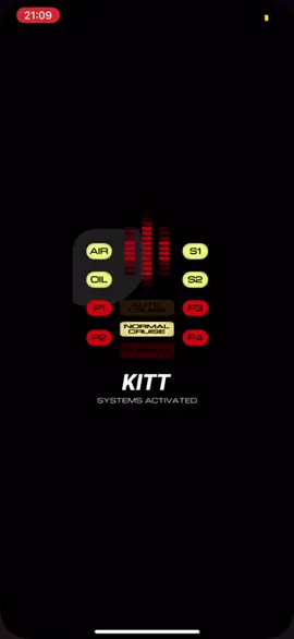 Kitt - Systems Activated (mobile app) Get it on Google play or App store Talk to kitt, ask questions and he will respond...and much more!#knightrider #davidhasselhoff #viralvideo #best #moviecars #fyp 