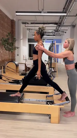 Turning Pilates moves into hip-hop grooves with @erikabloomwellness for over a decade! She is the BEST. And good news!! You can work with her too!!! Check out her digital membership options! 💪🏾🙌🏾