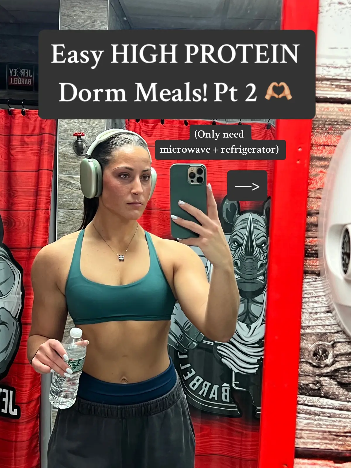 - these ingredients can be used for multiple recipes!  - using greek yogurt instead of sour cream will add more protein to meals and tastes a lot like sour cream in meals. - Lmk if this helps!🫶🏼  #highproteinmeals #healthydormfood #dormfood #highproteinrecipes #fyp