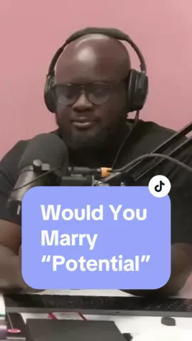 Could You Marry “Potential”? 🙅🏽‍♀️💒 On episode #164 @BeleafMel & @MrsMelanin talked about the importance of a solid foundation. Is it possible this culture places a higher emphasis on FINANCIAL foundations as opposed to character? What’s your limits? If men don’t care about a woman’s success and women do, how important is that success to you? Are you willing to build? 👀 #HMAY #MrsMelanin #beleafinfatherhood #Podcast #Marriage #Dating 