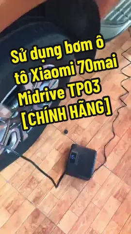 Sử dụng bơm ô tô Xiaomi 70mai Midrive TP03 [CHÍNH HÃNG] bơm điện đa năng áp suất lớn, chân tẩu ô tô. Máy bơm lốp xe ô tô 70MAI Midrive TP03 còn tích hợp cấu trúc truyền động trực tiếp bằng kim loại với dòng điện thấp, dây đồng chịu nhiệt tốt, đảm bảo hoạt động ổn định dù vận hành với tốc độ cao  #minhshop #bomoto #bomdien #bomotoxiaomi #bomxiaomi