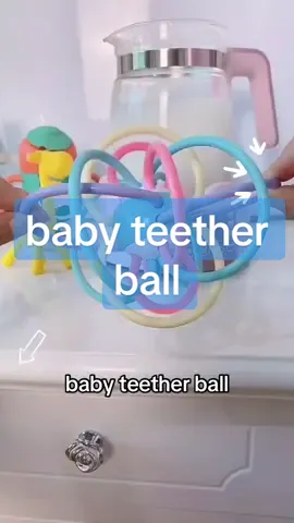 baby teether ball #baby #cutebaby #fyp #foryou #rag #firsteel #babylove #tiktokmademebuyit #LearnOnTikTok #viral 