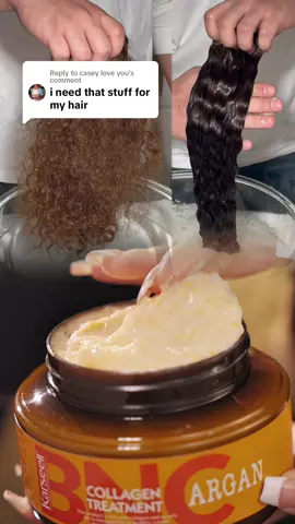 Replying to @casey love you How I Transformed My Dry Frizzy Hair with This Smoothing Hair Mask at Home💕 Revitalize Your Hair:Karseell-BNC Collagen Hair Mask for Color-Treated Hair！😘😘#karseellbnccollagenhairmask #karseell  👉#bnchairmask #bnccollagen 👈#foryour #collagen #karseellhairmask #karseellcollagen #hairmask #hairstyle #hairtiktok #haircareroutine #conditioner #hairdamage #smoothhair #dryhair #damagedhair #healthyhair