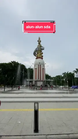 wajah baru alun- alun Sidoarjo  #sidoarjo #alunalunsidoarjo #pemkabsidoarjo #fyp 