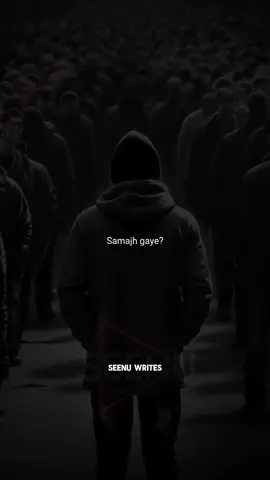 𝙏𝙪𝙢 𝙠𝙝𝙪𝙙 𝙩𝙪𝙢𝙝𝙖𝙧𝙚 𝙠𝙖𝙖𝙢 𝙖𝙖𝙤 𝙜𝙚.💯 #motivetion #success #goals #work #struggle #billionaire #money #pasia #Relationship #selflove #SelfCare #life #lesson #reality #fight #status #Love #revenge #poetry #shayari #dialogue #seenu_writes #voiceover #foryou 