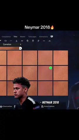 Create Neymar 2018 in EA FC 24🔥#eafc24 #neymar #create #gaming #eafc #psg #viral 