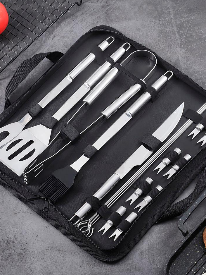 🎁 El regalo perfecto para los amantes del asado. Este set de utensilios no solo garantiza practicidad y durabilidad, sino que también añade un toque de estilo a cada parrillada. 🥩 Escríbenos a: 📲 919 280 556 Compra en línea: https://link.keller.com.pe/Set-Parrillero #keller  #decohogar  #decoracion  #accesorios  #elegante  #keller  #InnovaTuHogar  #EmpresaPeruana  #Organízate  #Home  #hogar  #Love  #renuevatuhogar #renuevatucasa  #decora  #family  #RenuevaTuEspacio  #decotips  #decoidea  #casarenovada  #diyhomedecor  #Delivery  #decoracióndelhogar  #ClienteFeliz  #Ecommerce  #ShopOnline  #PreciosBajos  #Sale  #HotSale  #Descuentos  #Promocion  #LimaPeru  #fyp  #viral  #paratii   #set #parrilero #20 #utensilios #Keller