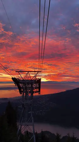 Always remember that your present situation is not your final destination  📍Grouse Mountain #photography #sunset #aesthetic #vancouver 