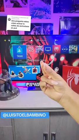 ACTIVAR SALIDA DE AUDIO DE PS4 #LuisitoElBambino #LuisitoPlay #Playstation  #Ps4 #Sony #Perú #Tips 