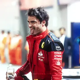 this is so unserious yet im so serious abt this… #carlossainz #carlossainzedit #ferrarif1 #formula1edit sc: @CH16RLES 