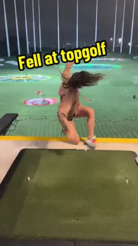 It was an accident 😂😭😏 #fail #topgolffail 