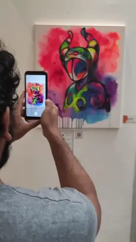 Fantan 30 dias para en Carnaval ! 😈 comparto mi tranajo de Realidad Aumentada aplicada a las artes visuales! En este caso de mi colección “Mojones de Febrero” #realidadaumentada #augmentedreality #arte #carnaval #jujuy 