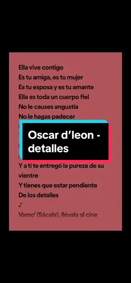 Oscar d’leon - detalles  #oscardleon #detalles #salsaparaestados #salsaparadedicar #salsaromantica #salsa 