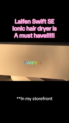Say goodbye to your old hair dryer. This is so sleek and light weight. #negativeions #laifenswift #laifenhairdryer #amazonstorefront #amazonfinds 