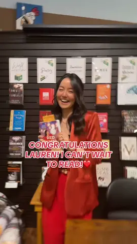 If you LOVED Lunar Love by Lauren Kung Jessen, then you’re going to defs want to read Red String Theory! I know I’m SO READY to dive into this book! Lauren always brings the romcom vibes, and this one is no different! From ice cream to serendipitous moments, this sounds so good! Congratulations Lauren!!❤️ #redstringtheory #laurenkungjessen #authorsoftiktok #romcoms #BookTok #happypubday #apiauthors #womenauthors 