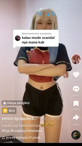 Membalas @tyaalyxien maksudnya ini🤭🤝#senna #cosplay #elaina #fyp 